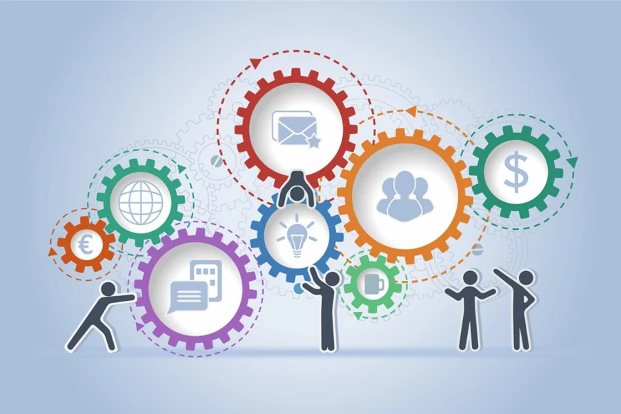 what are the six business functions
